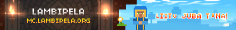 Lambipela Survival Minecraft server banner