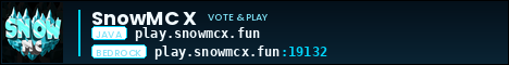 SnowMC X-Banner