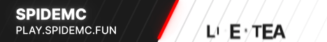 SpideMc banner SpideMc Minecraft server banner