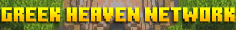Greek Heaven Network Minecraft server banner