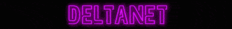 Delta Net Minecraft server banner