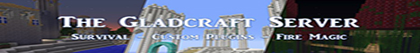 Gladcraft-Banner