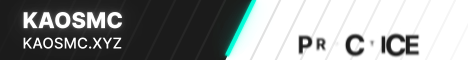 KaosMC banner